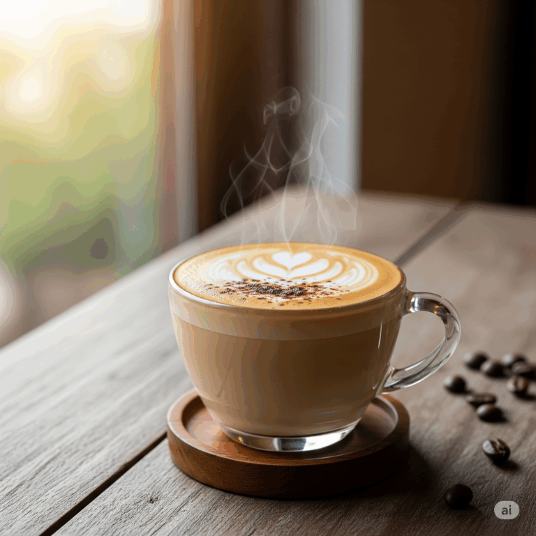 Kopi Hot Capucino Sangat Nikmat di Minum